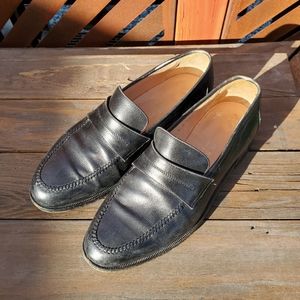 Arthur Beren Gravati Loafers made in Italy size 8 W in black.